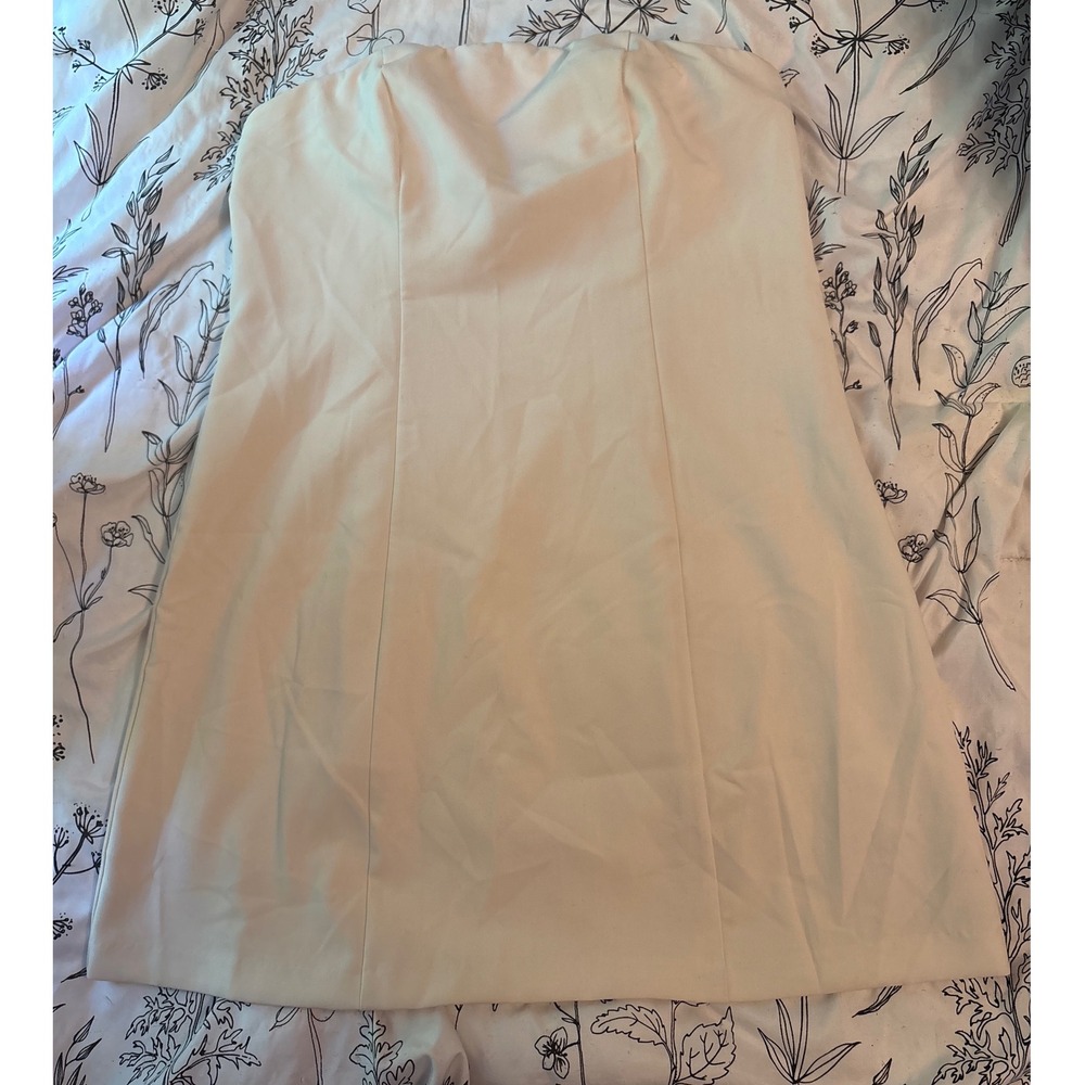 NEW A New Day Beige Strapless A Line Mini Dress, Size 12